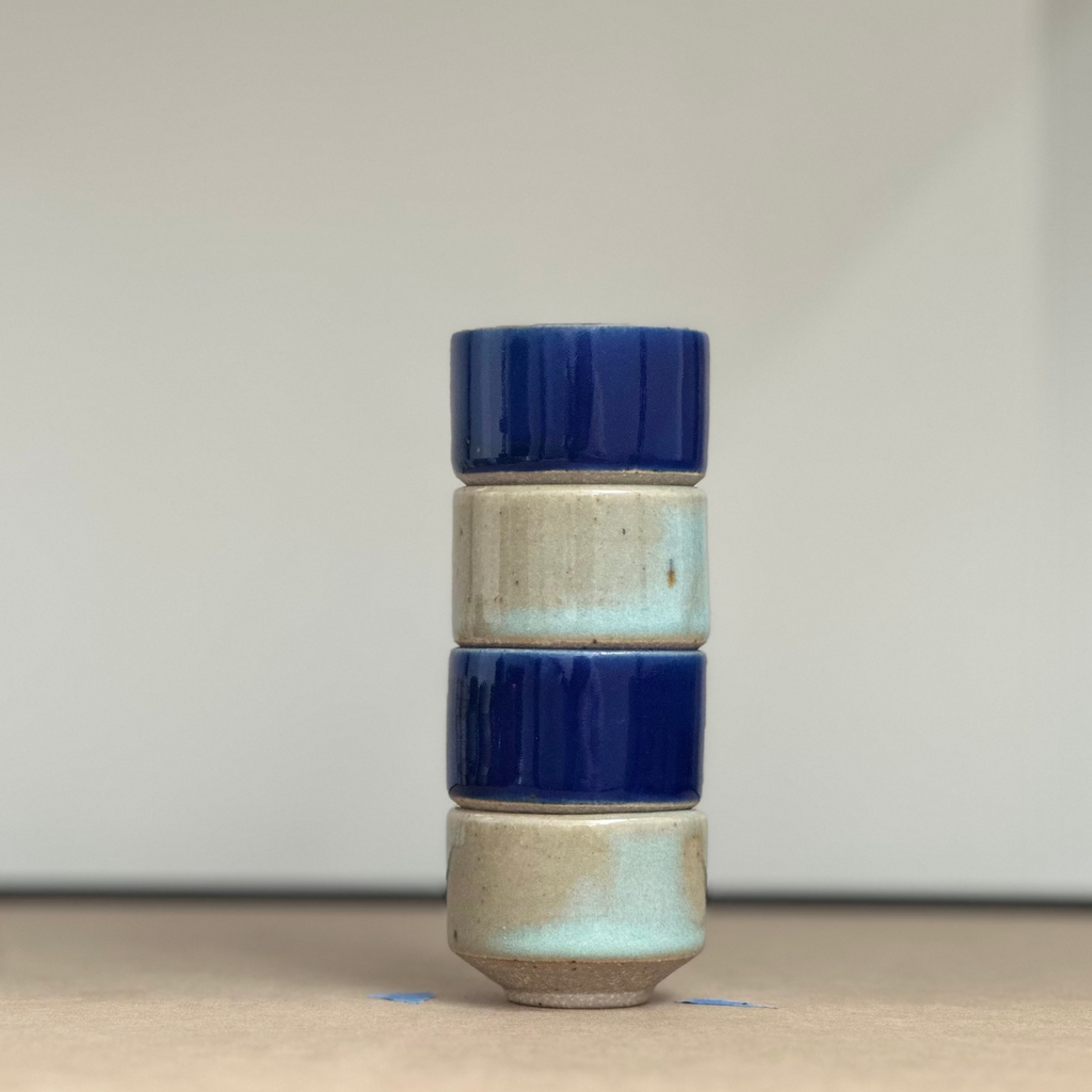 The Stackable Angular Shot Glass Set